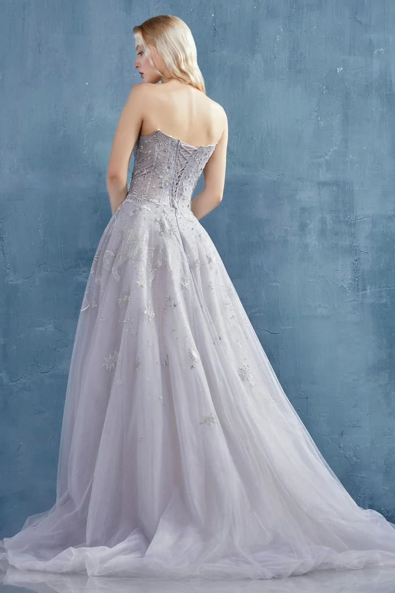 A0890 - Constellation Selene Tulle Ball Gown - Andrea & Leo - Image 4