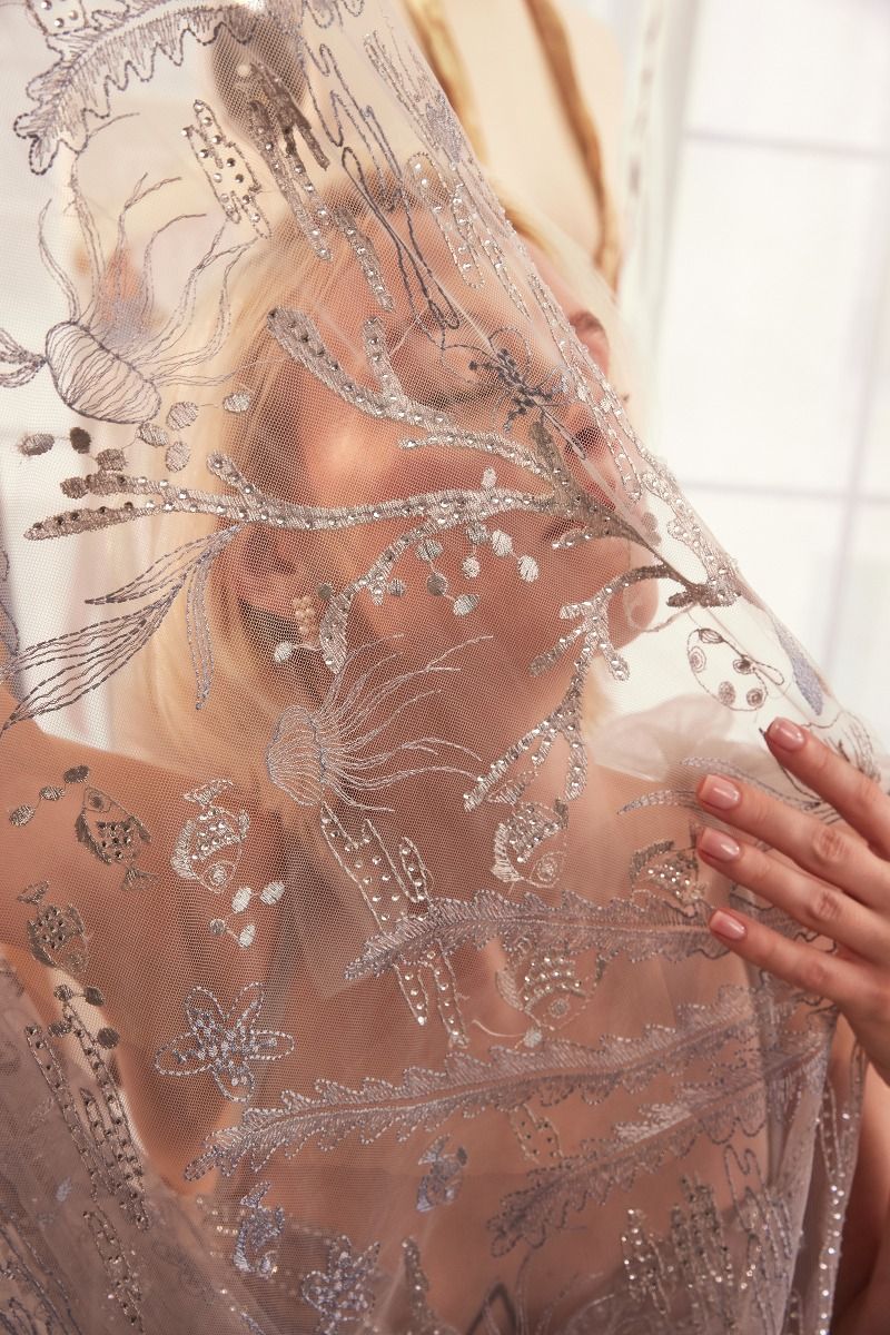 A1458 - UNDER THE SEA EMBROIDERY GOWN - Andrea & Leo - Image 3