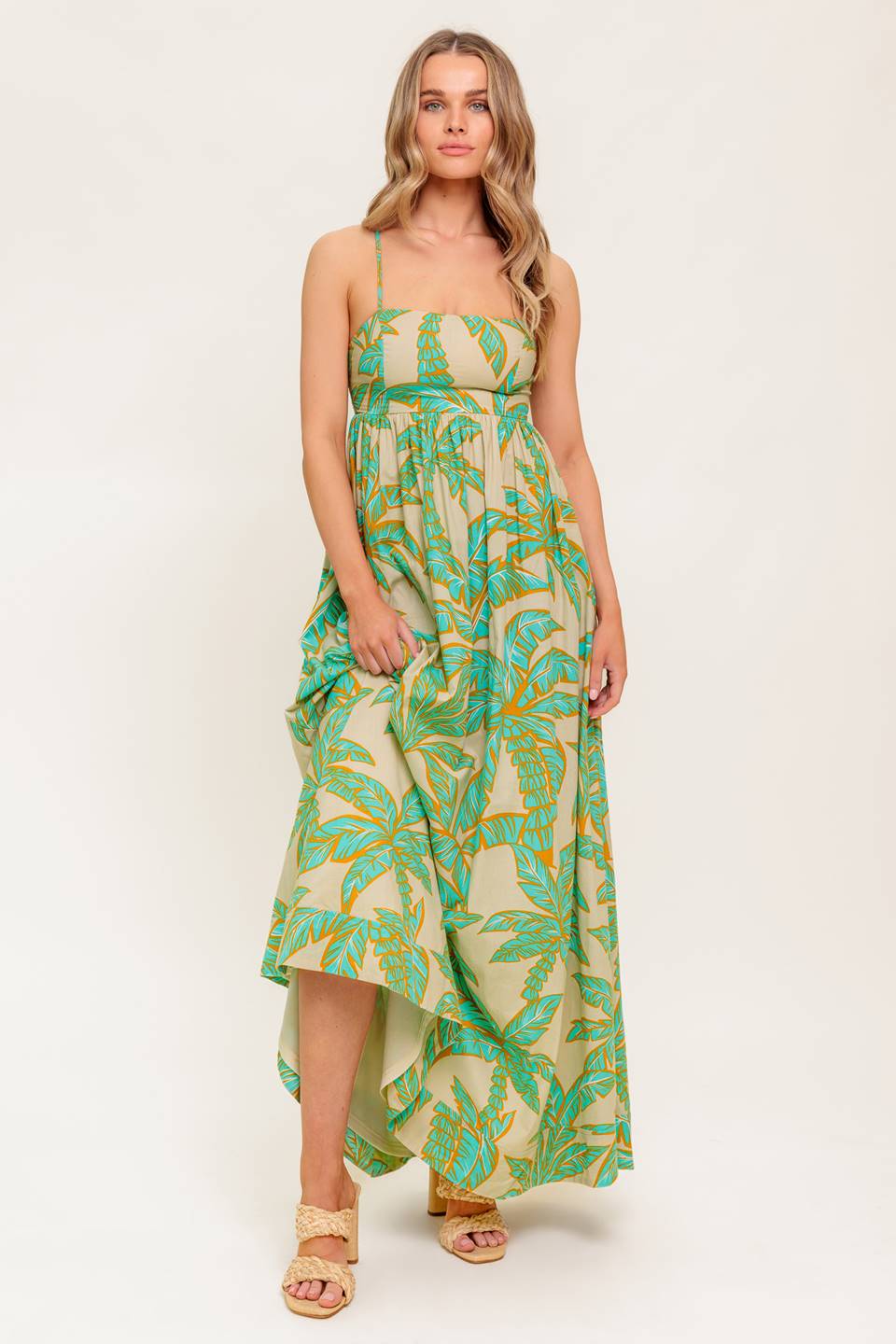 AUGUST TROPICAL MAXI DRESS - Image 3