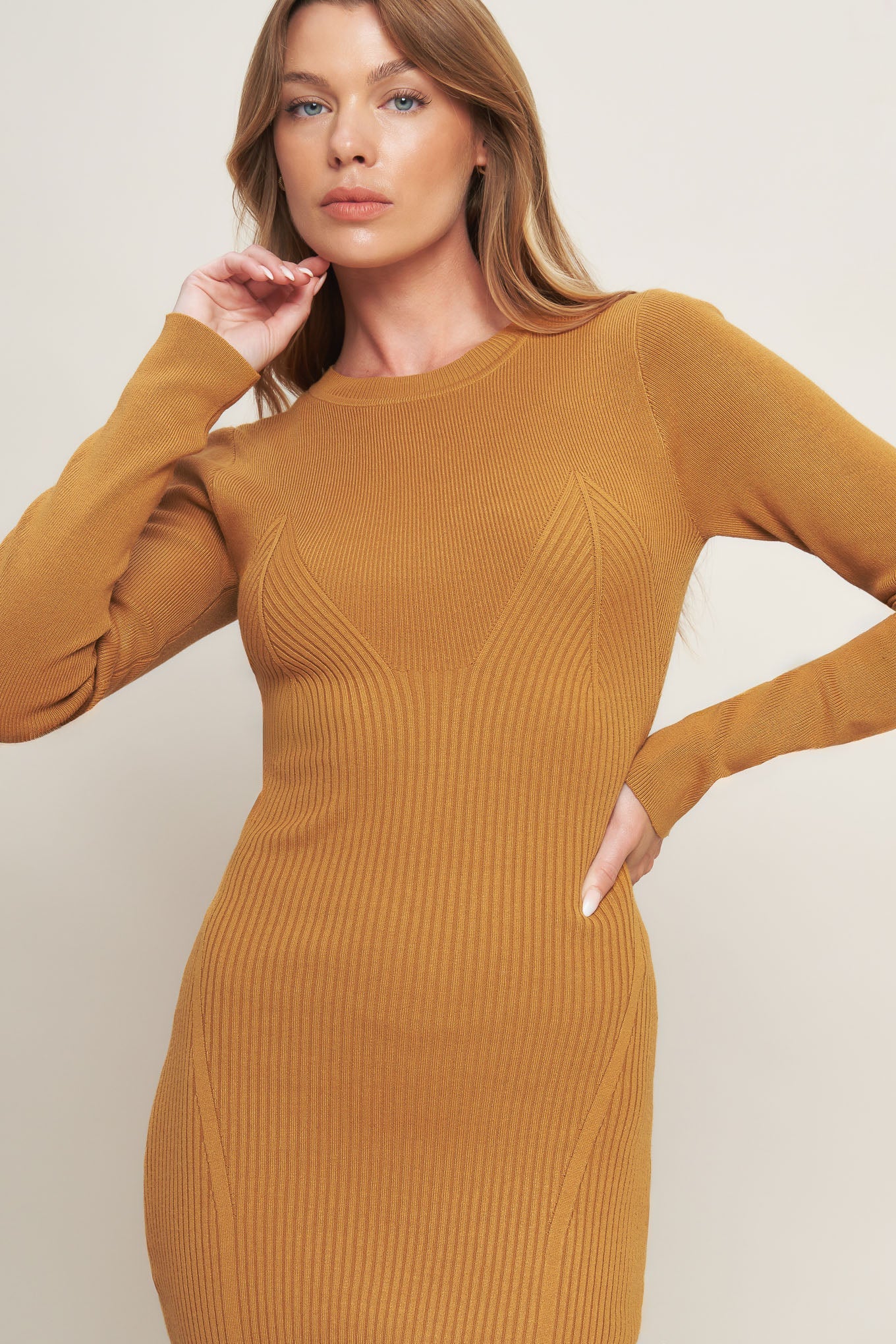 BE WITH YOU SWEATER MIDI DRESS - Image 10