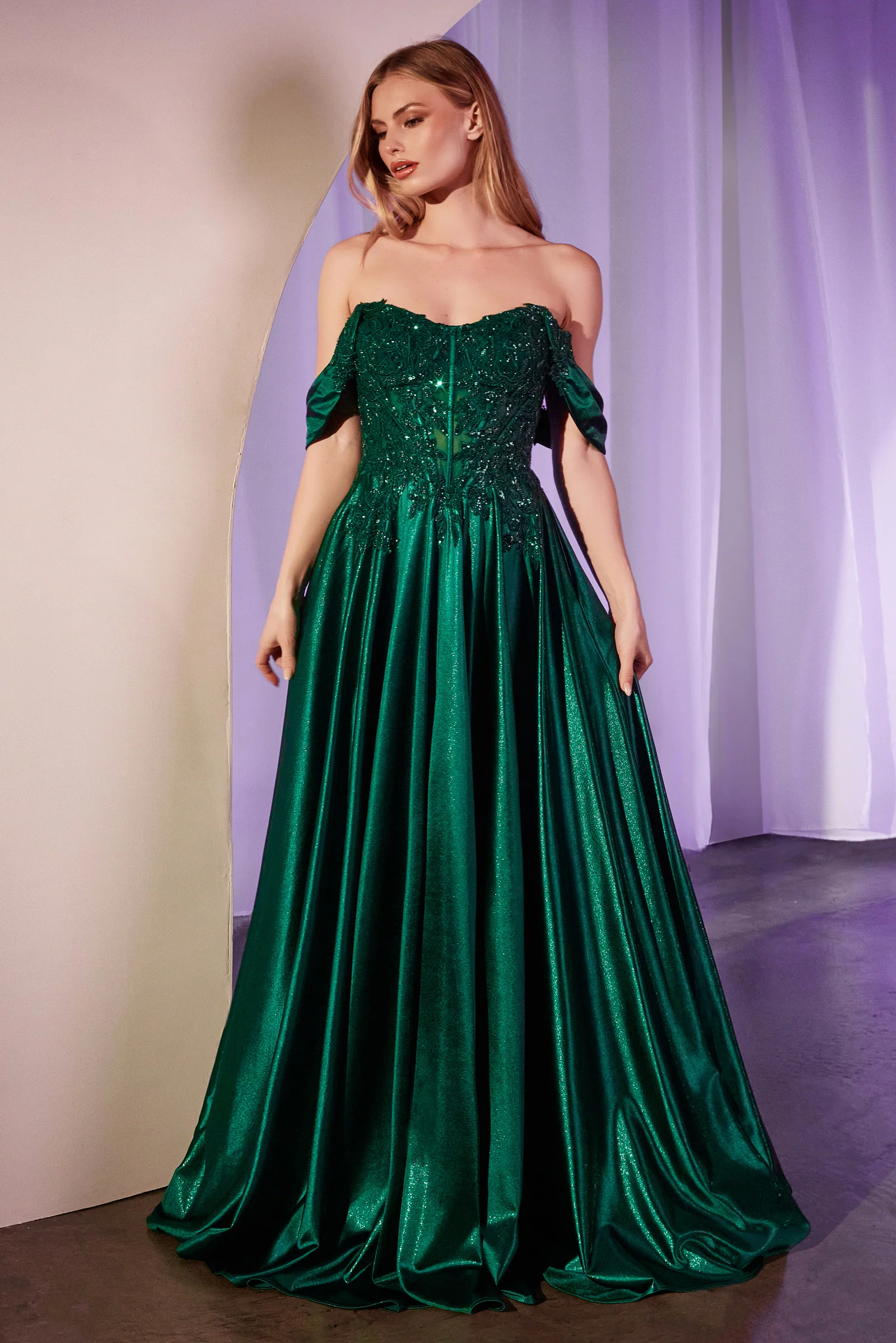 Bronwyn Gown - A-Line Dress With Removable Straps - Image 4