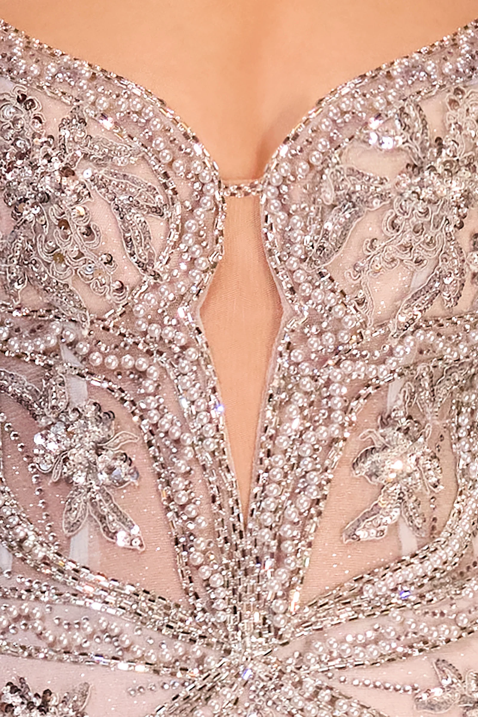 Corsica Gown - Pearl Embellished Gown - Image 6