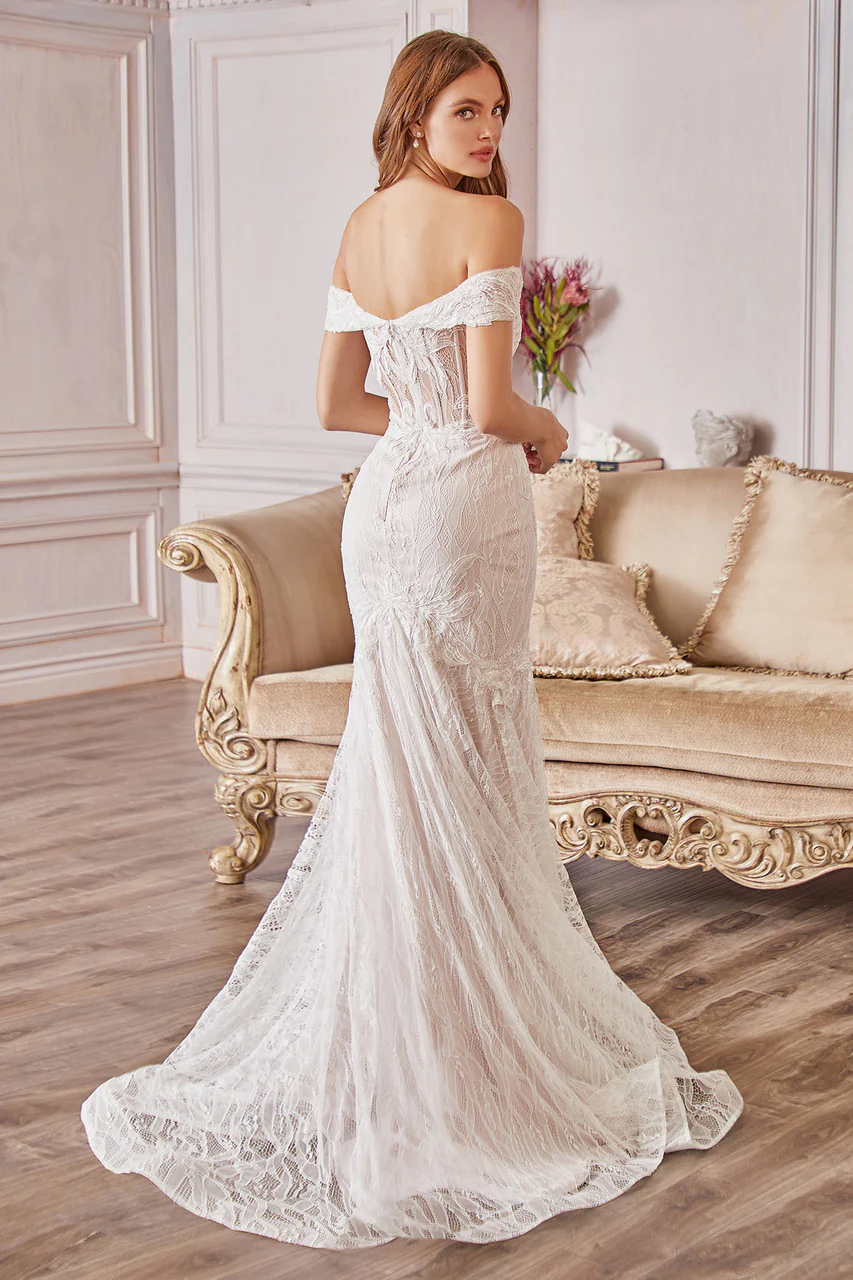 A0666W JOLIE LACE BRIDAL GOWN - Andrea & Leo - Image 3