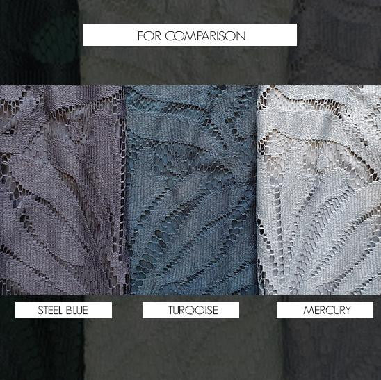 Khaleesi Dress - Mercury - Lace Dress With Fringe - FINAL SALE - Image 11
