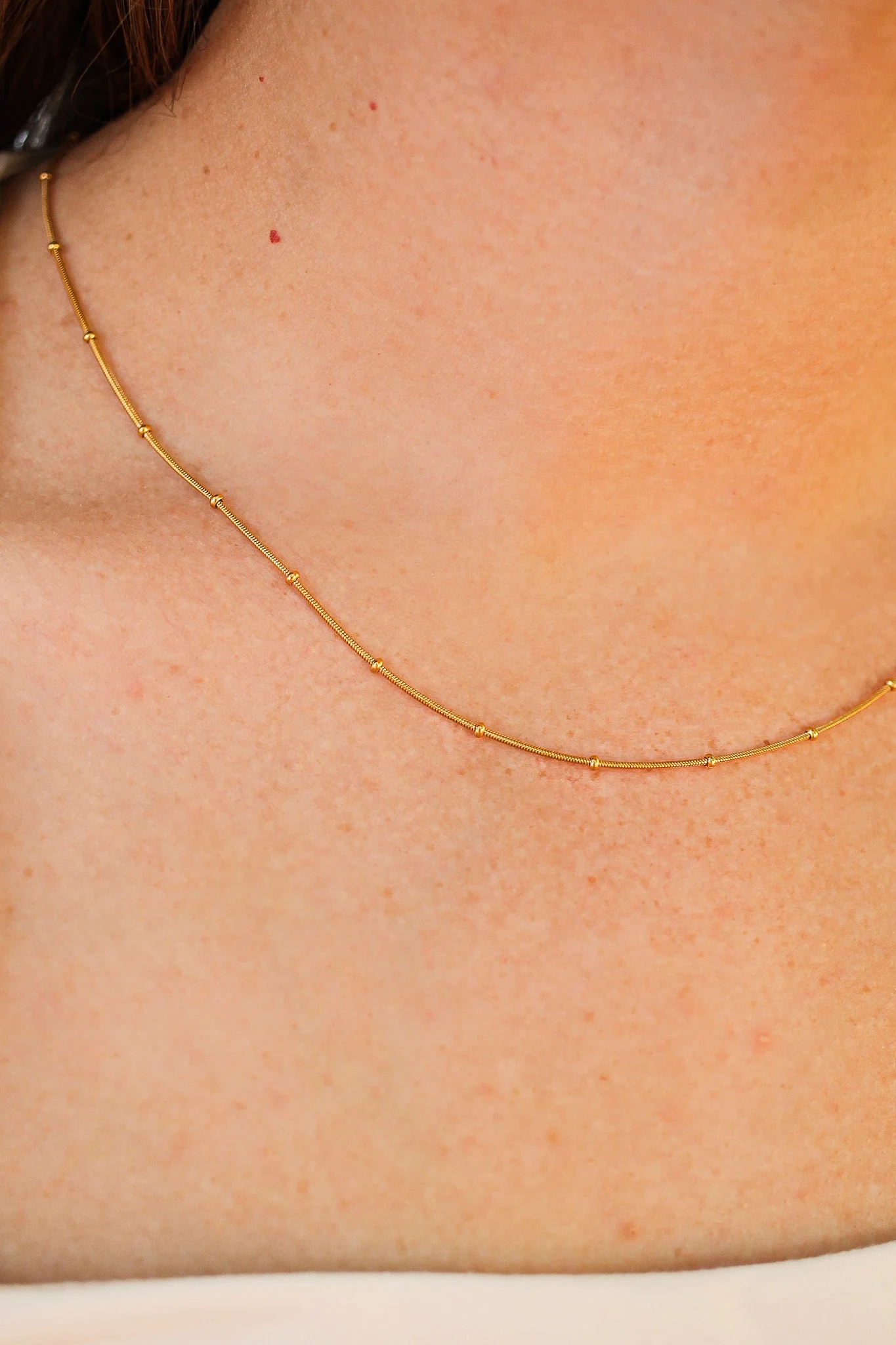 Maddie Necklace in Gold - Image 9