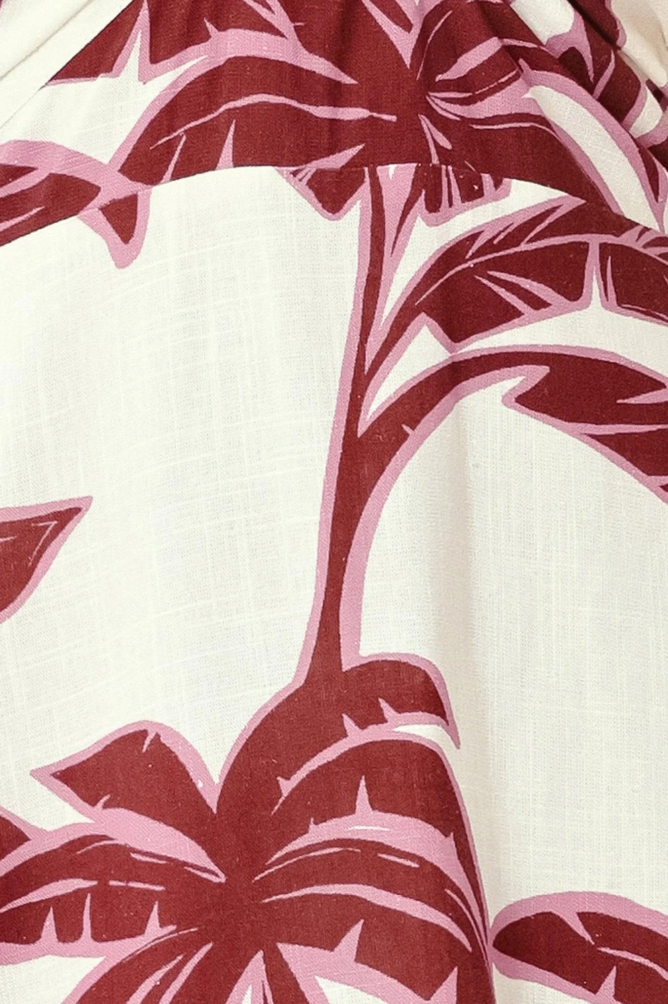 PALM SIREN TROPICAL PRINT MIDI DRESS - Image 9
