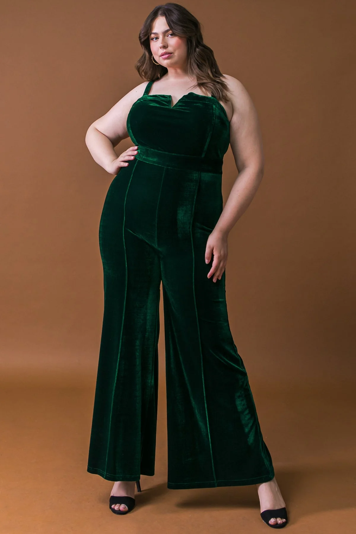 TWILIGHT HOUR VELVET JUMPSUIT - Image 6