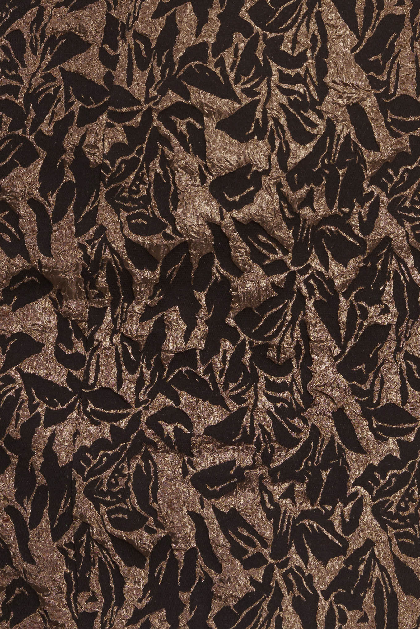 WHEREVER YOU MAY GO BROWN MINI DRESS WITH FLOUNCE - Image 9